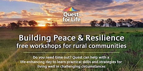 Building Peace & Resilience Workshop - Eugowra