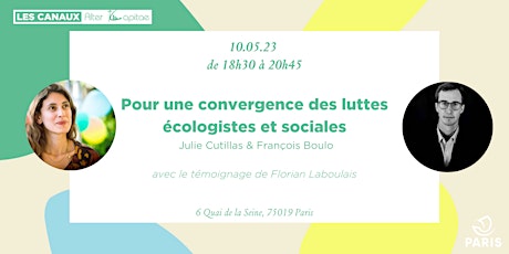 Image principale de CONFERENCE - Pour une convergence des luttes écologistes et sociales