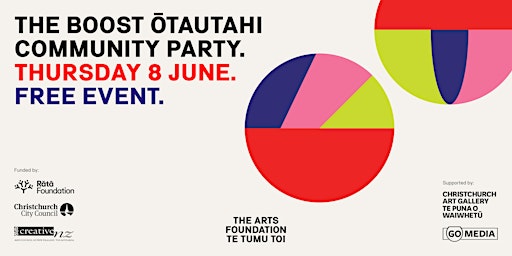 The Boost Ōtautahi Community Party primary image