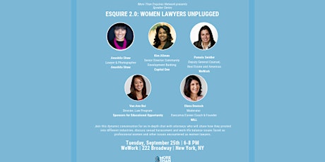 Esquire 2.0: Women Lawyers Unplugged primary image