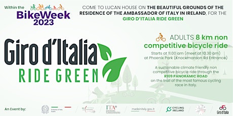 ADULTS TRACK - BIKE WEEK 2023 - GIRO D'ITALIA RIDE GREEN