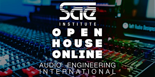 Primaire afbeelding van SAE Institute Wien - "Audio International" - Open House ONLINE