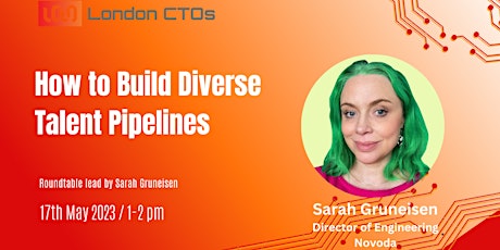 London CTOs: How to Build Diverse Talent Pipelines primary image