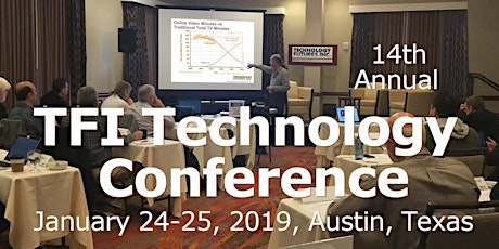 TFI Technology Conference Jan 24-25, 2019 primary image