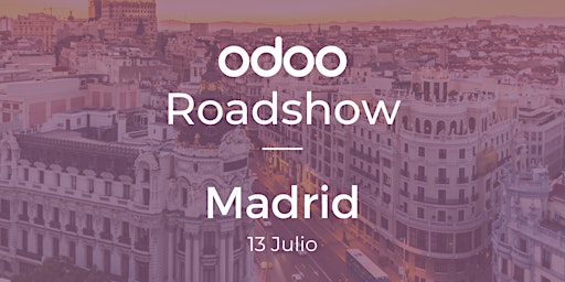 Imagen principal de Odoo Roadshow Madrid