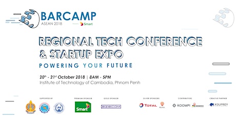 BarCamp ASEAN 2018 - Regional Tech Conference & Startup Expo primary image