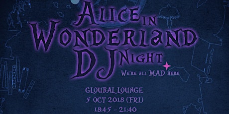 [Group Ticket四人票]陆人计划Landman|Alice in Wonderland DJ Theme Party primary image
