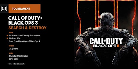 Black Ops 3 Tournament primary image