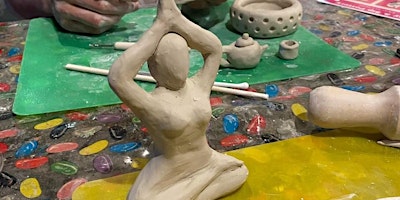 Imagen principal de Clay and Sip Pottery Friday City byo Last minute deal only $19