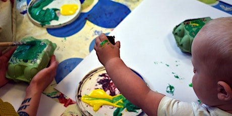 Petals of Paint: workshop for 1-3 year olds