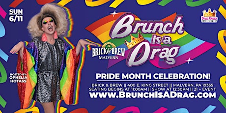 Brunch is a Drag - PRIDE Month Celebration!
