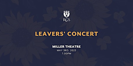 Image principale de RGS Leavers' Concert