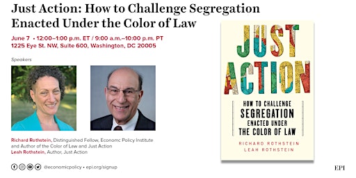 Imagen principal de Just Action: How to Challenge Segregation Enacted Under the Color of Law