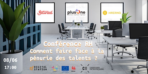 Conférence RH : Comment faire face à la pénurie des talents ? primary image
