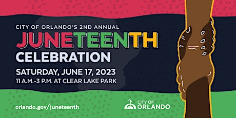 Imagem principal do evento 2023 City of Orlando Juneteenth Celebration