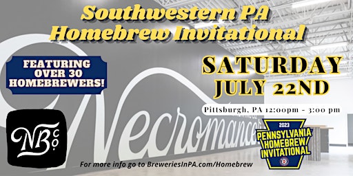 Pennsylvania Homebrew Invitational At Necromancer Brewing primary image