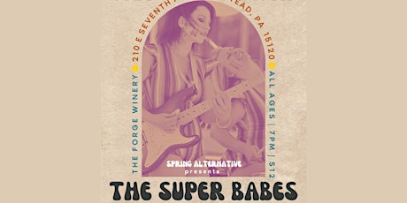 The Super Babes Live At The Forge Winery