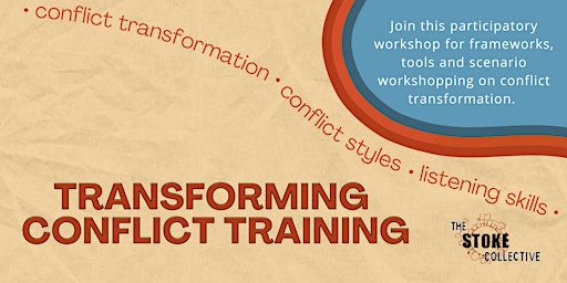 Immagine principale di Transforming Conflict Training 