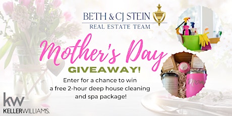 Primaire afbeelding van Mother's Day Giveaway: FREE Home Cleaning & Spa Package!