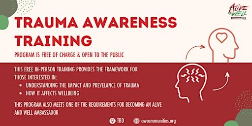 Trauma Awareness Training primary image
