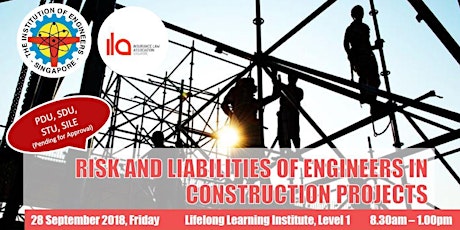 Seminar on Risk and Liabilities of Engineers in Construction Projects primary image