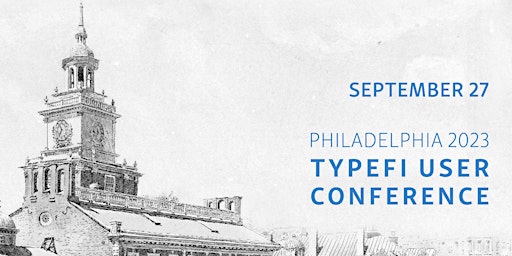 Typefi User Conference 2023: Philadelphia primary image