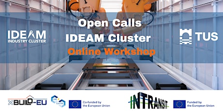 Image principale de Open Calls IDEAM Cluster Online Workshop