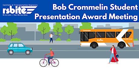 Primaire afbeelding van RSBITE - Bob Crommelin Student Presentation Award Meeting