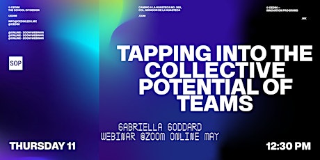 Imagen principal de Webinar |Tapping Into the Collective Potential of Teams l Gabriella Goddard