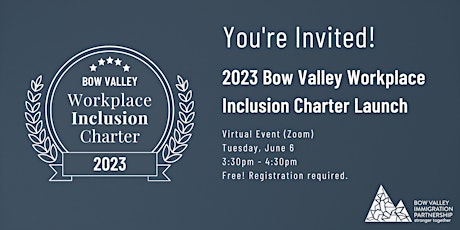 2023 Bow Valley Workplace Inclusion Charter Launch
