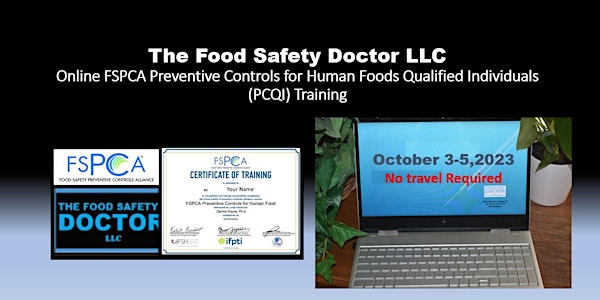 Preventive Controls Qualified Individuals (PCQI) Training  Online Training