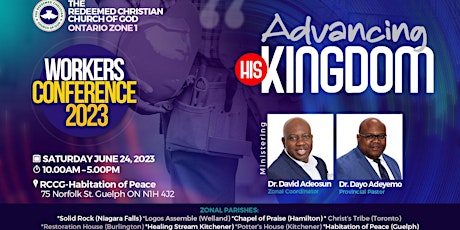 Zonal Workers Conference : Advancing His Kingdom