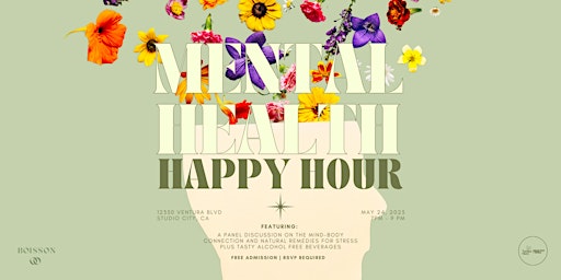 Mental Health Happy Hour | FREE Tasting and Conversation at Boisson primary image