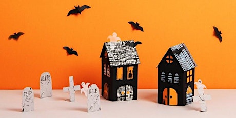 Kid's Halloween Craft - Haunted Houses primary image
