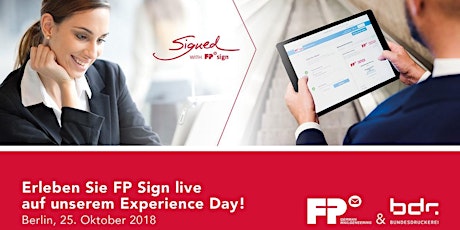 Hauptbild für FP Sign Experience Day gemeinsam mit der Bundesdruckerei