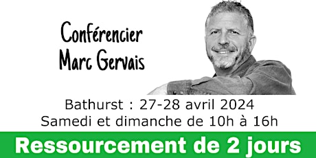 Imagen principal de Bathurst - Ressourcement de 2 jours (50$ par jour) -  Réservez vite!