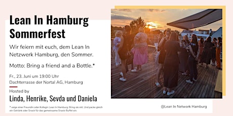 Immagine principale di Lean In Network Hamburg | Sommerfest 