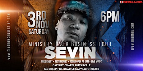 Sevin Hogmob Ministry Over Business Tour primary image