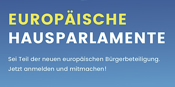 Diskussionsveranstaltung HausParlamente