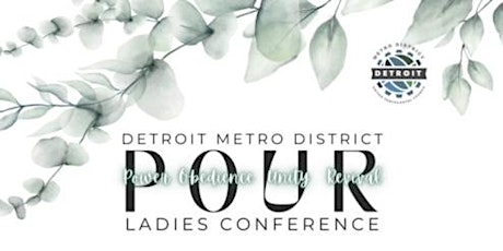 Detroit Metro District Ladies Conference