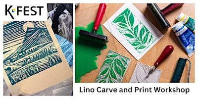 Lino Carve and Print Workshop (K-FEST Arts Festival) primary image