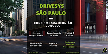 Imagem principal do evento DriveSys em São Paulo  