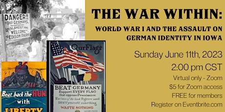 The War Within: World War I and the Assault on German Identity in Iowa