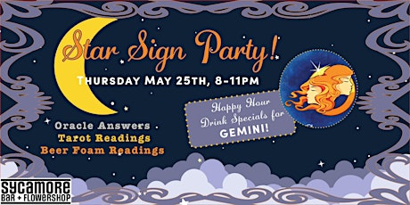 Star Sign Party & Tarot Reading primary image