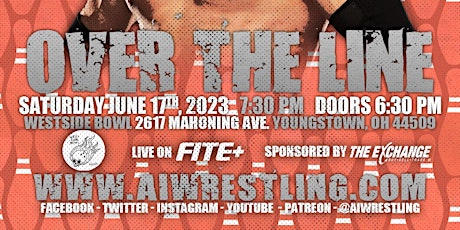 Primaire afbeelding van Absolute Intense Wrestling  Presents "Over The Line"