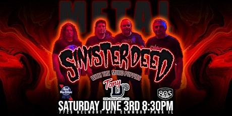 Sinister Deed w/ The Mudd Puppies at Tony D's Elmwood Park (NO COVER)