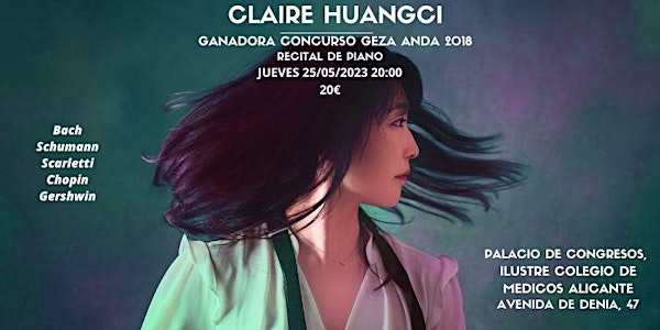 Recital de piano Claire Huangci