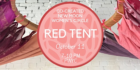 Red Tent: A Co-created New Moon Women's Circle - October Edition primary image