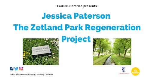 The Zetland Park Regeneration Project with Jessica Paterson primary image