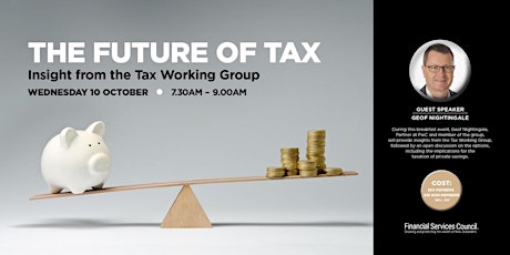 The Future of Tax: Insight from the Tax Working Group primary image